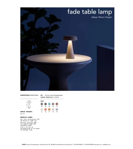 Plust - Fade Table Lamp