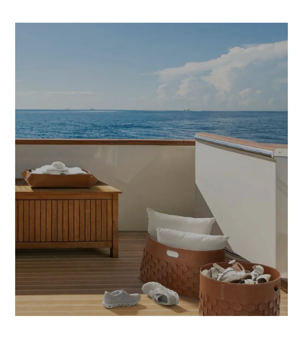 Ezago Round Woven Basket - Limac Design