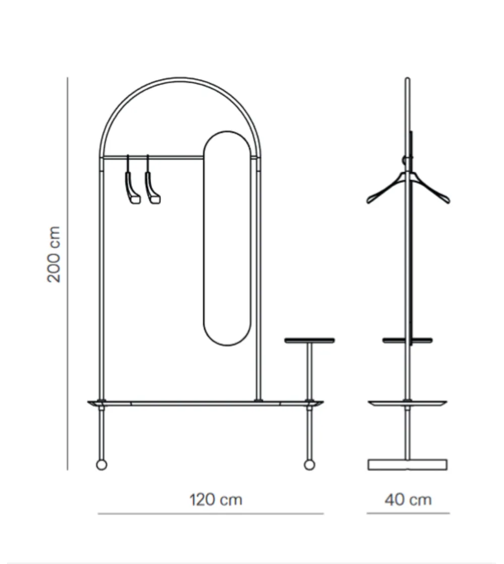 Nomon - Arco Floor Coat Hanger