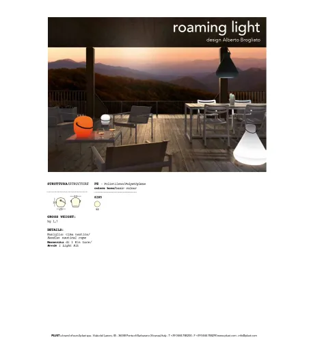 Lámpara Roaming - Plust
