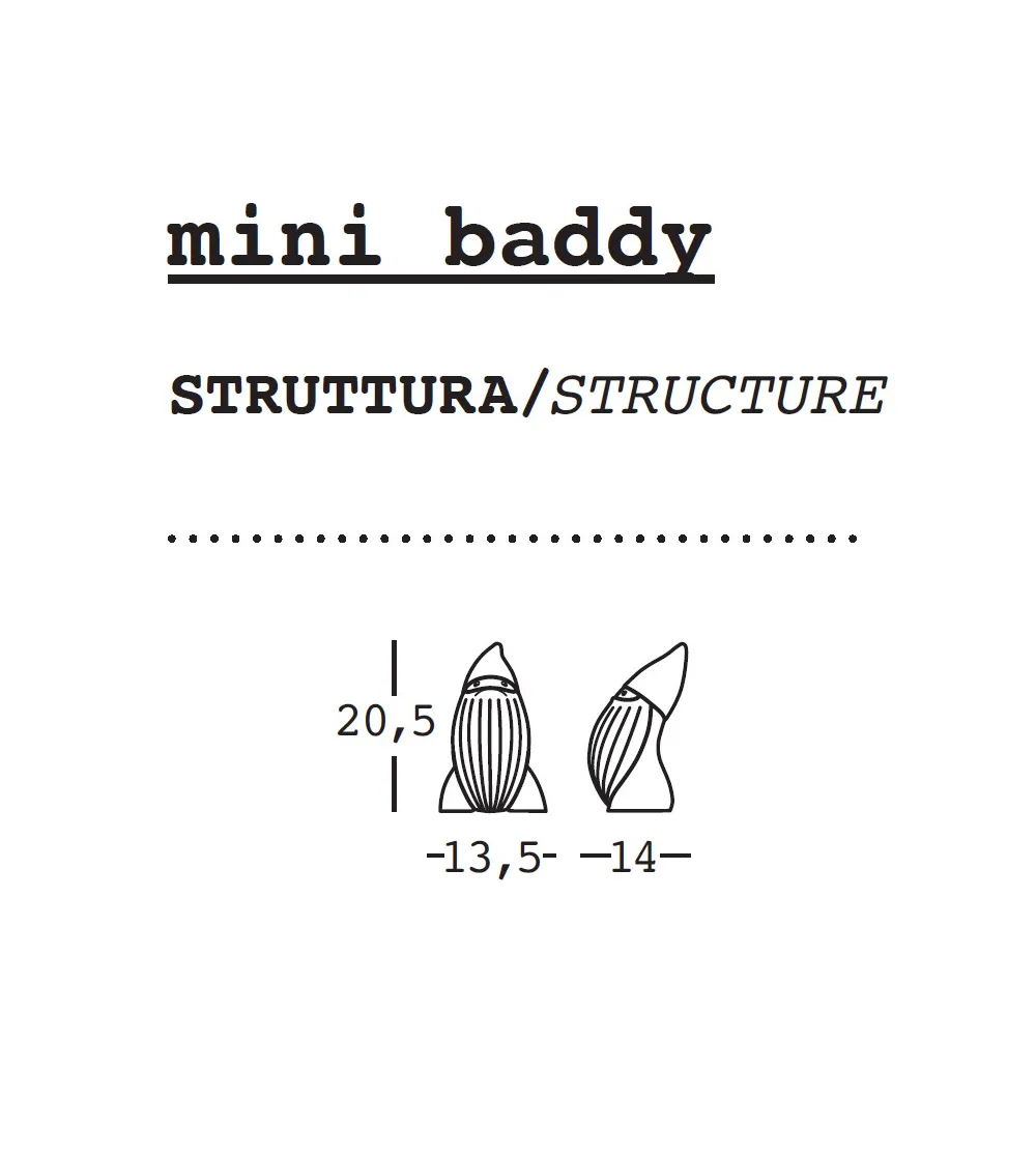 Statuetta Baddy - Plust