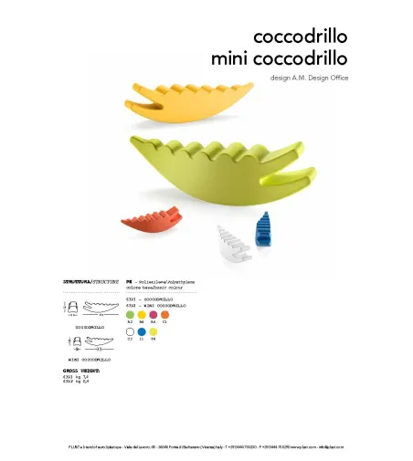 Estatuita Coccodrillo - Plust