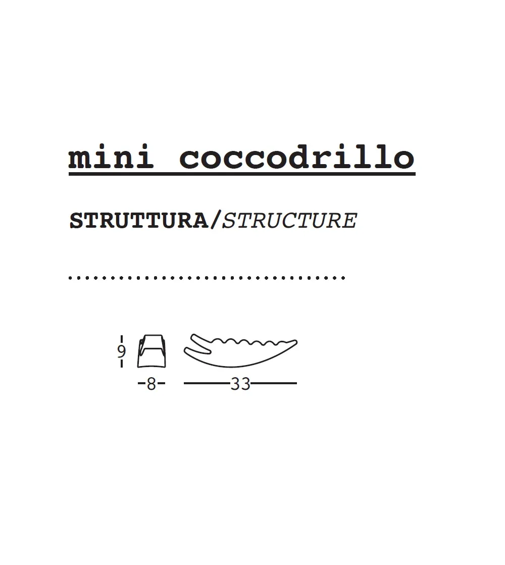 Plust - Coccodrillo Statuette