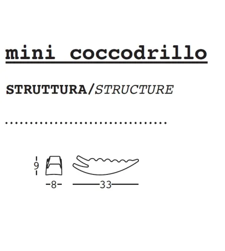 Plust - Coccodrillo Statuette