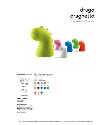 Estatuita Drago - Plust