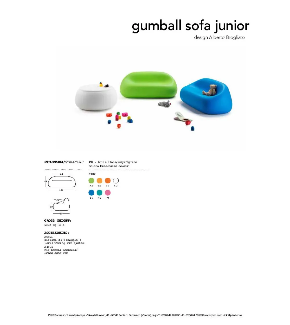 Canapé Gumball Junior  - Plust