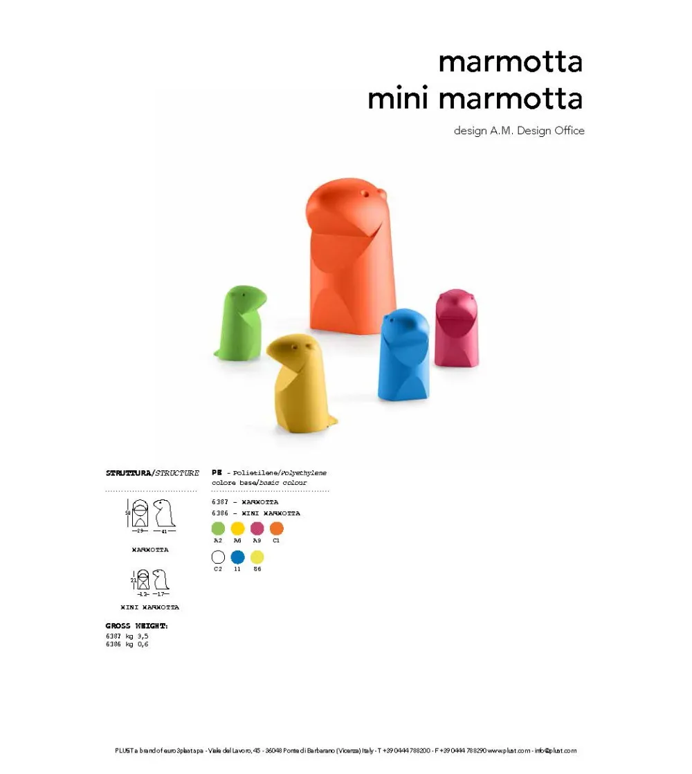 Statuette Marmotta - Plust