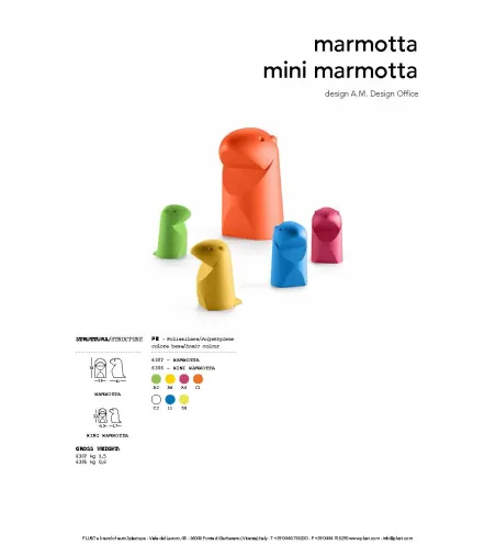 Plust - Marmotta Statuette