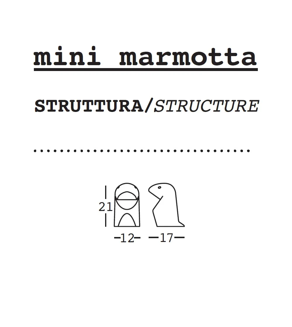 Estatuita Marmotta - Plust