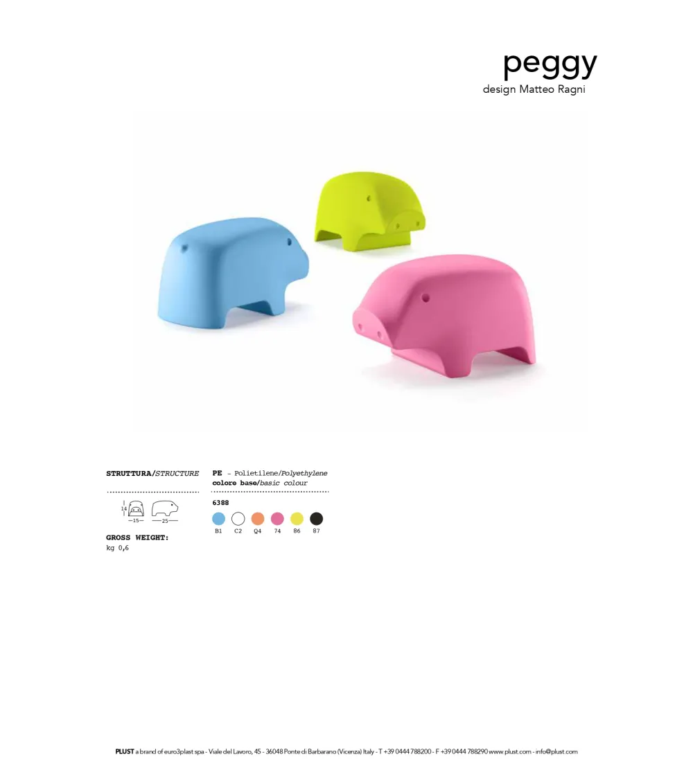 Estatuita Peggy - Plust