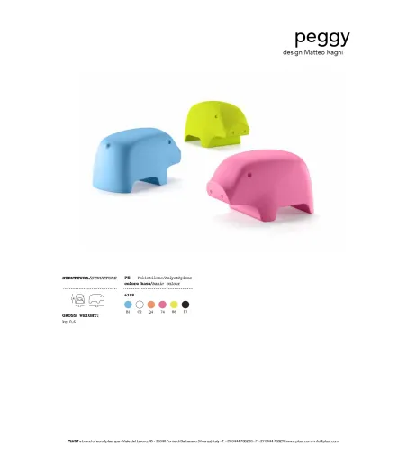 Statuetta Peggy - Plust