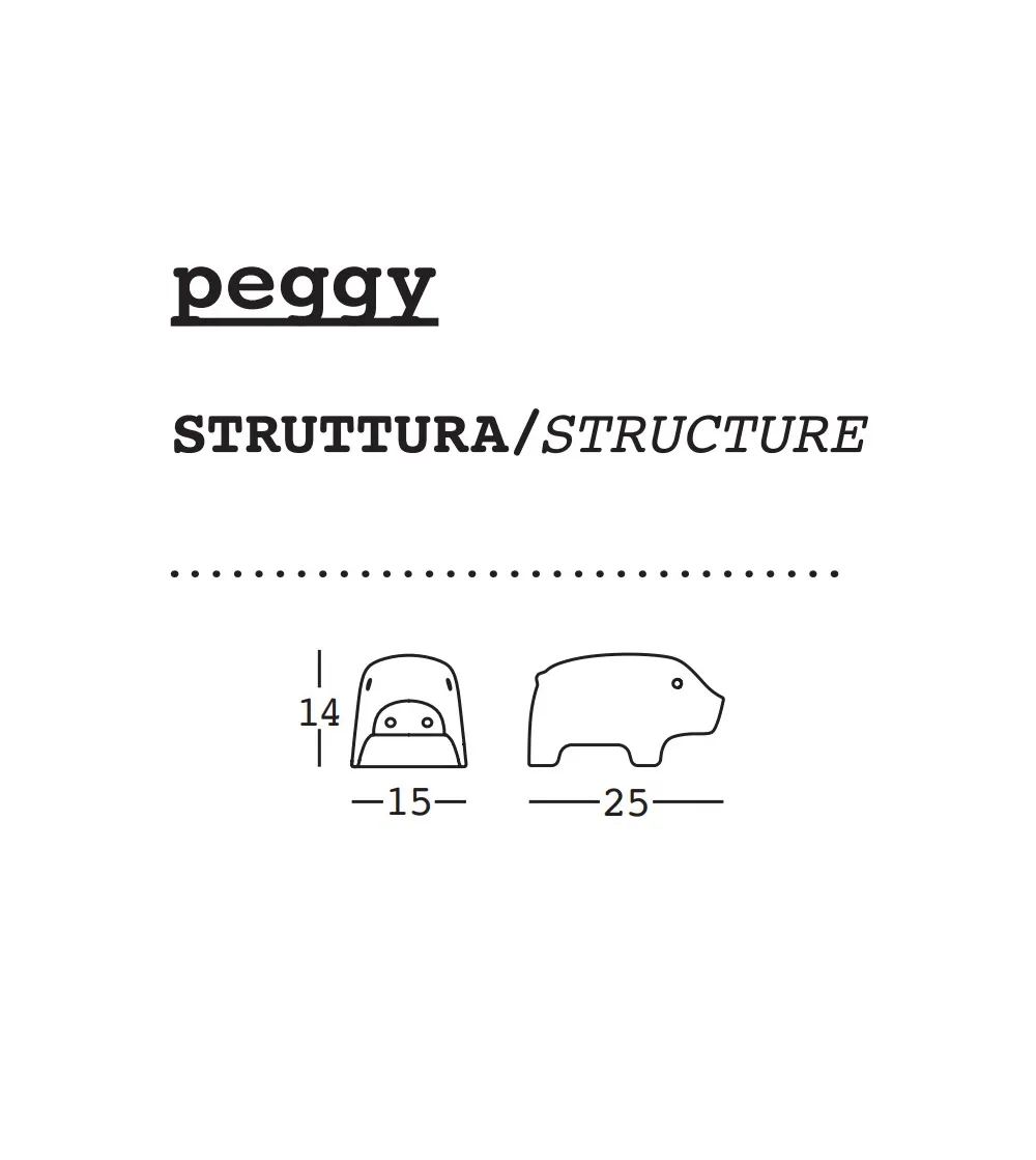 Estatuita Peggy - Plust