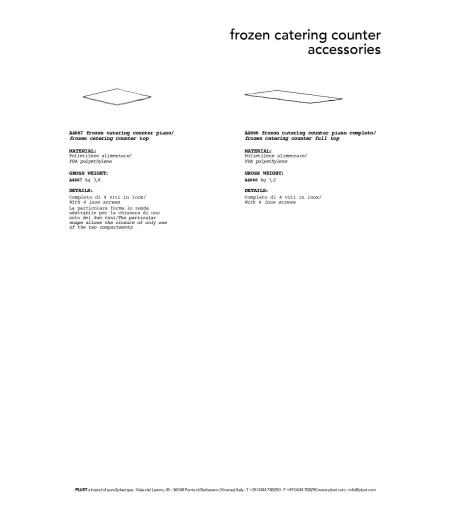 Comptoir de Restauration Frozen - Plust