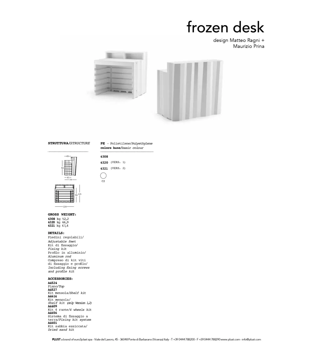 Comptoir Frozen - Plust