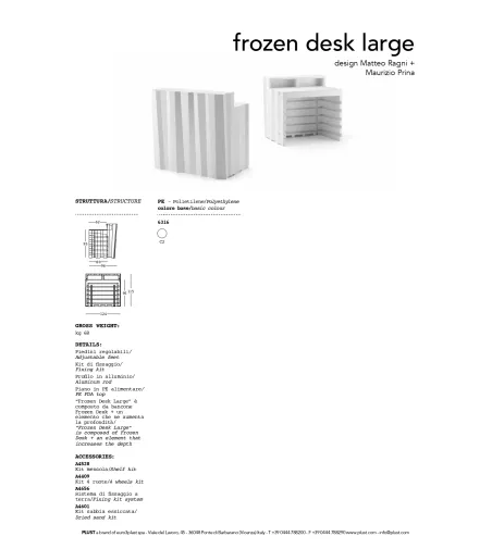 Plust - Frozen Large Counter