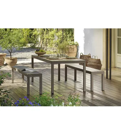 Nardi - Rio Alu Bench Set 2