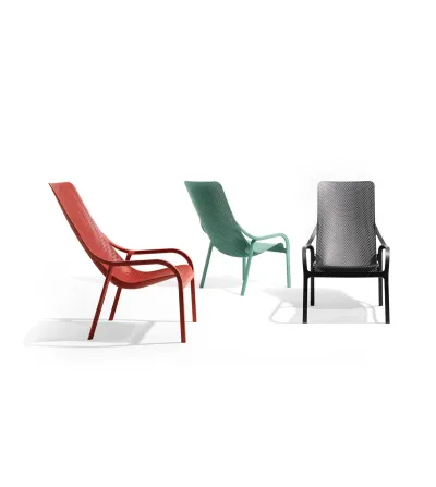 Nardi - Set 4 Net Lounge Armchairs