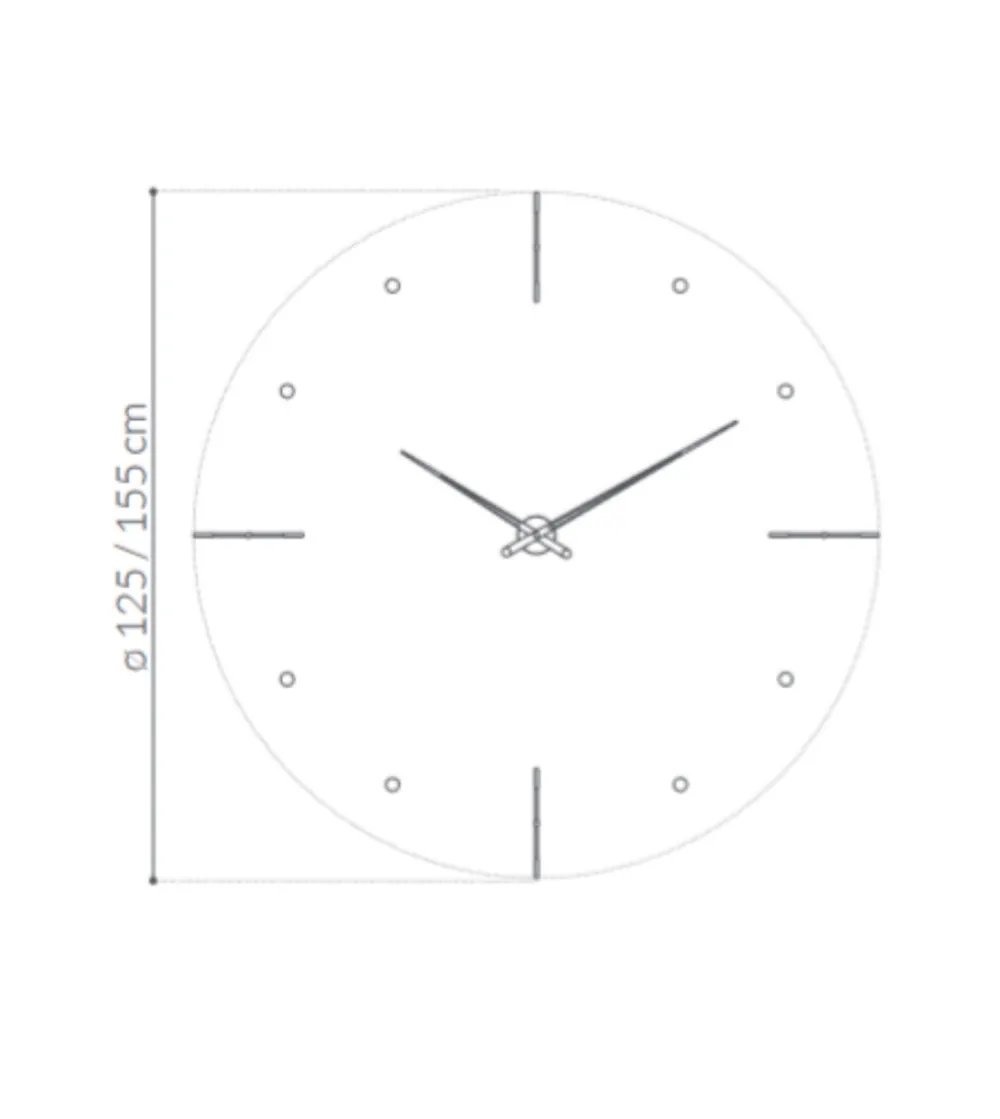 Reloj De Pared Mixto G - Nomon