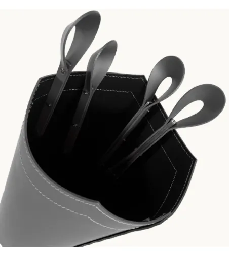 Ensemble Conteneur Avec Outils Cheminée Efesto - Limac Design