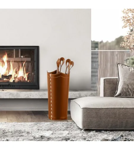 Ensemble Conteneur Avec Outils Cheminée Efesto - Limac Design