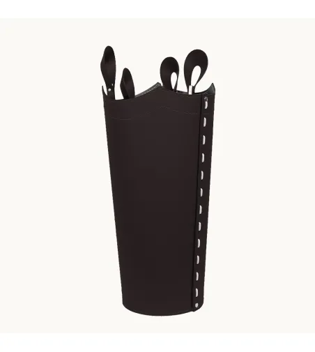 Juego Contenedor Herramientas Chimenea Con Herramientas Efesto - Limac Design