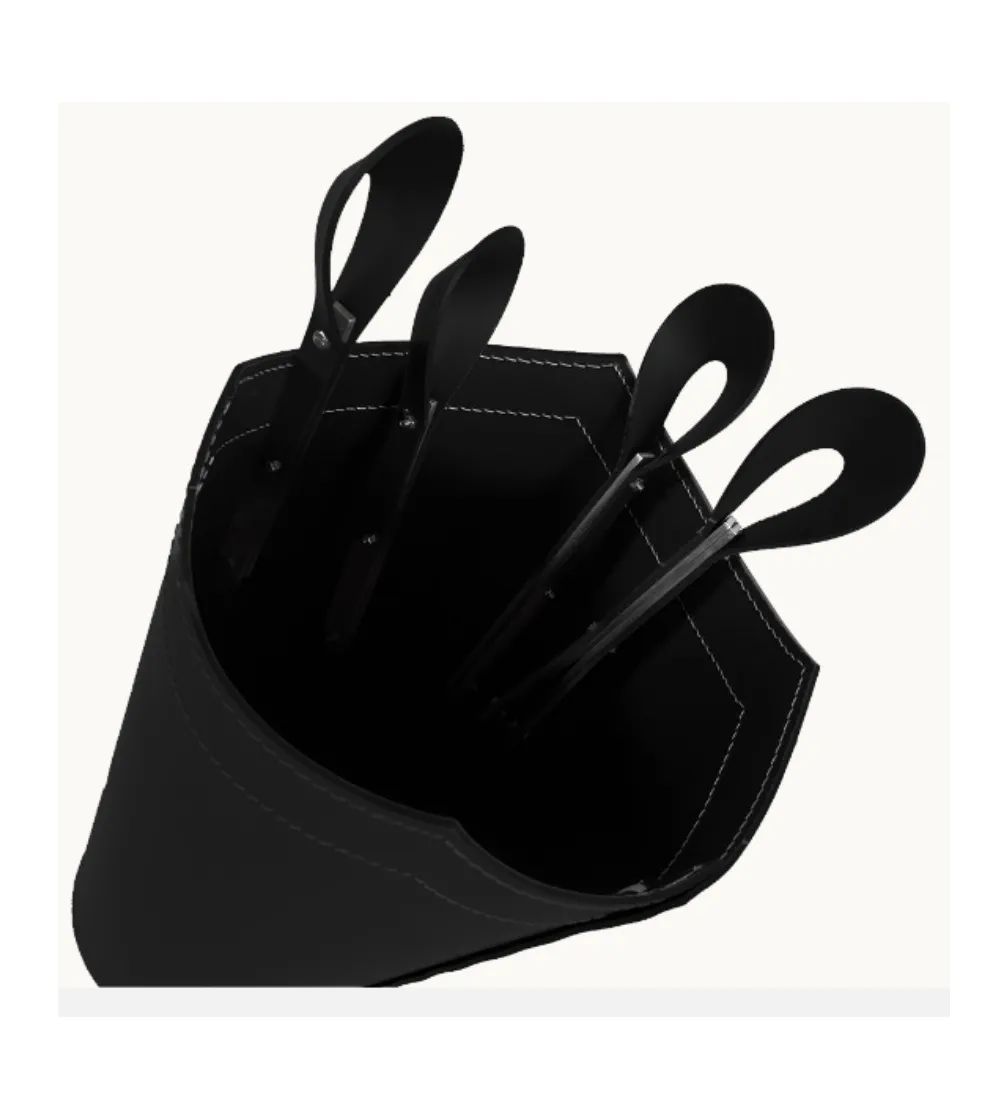 Set Efesto Fireplace Tool Container...