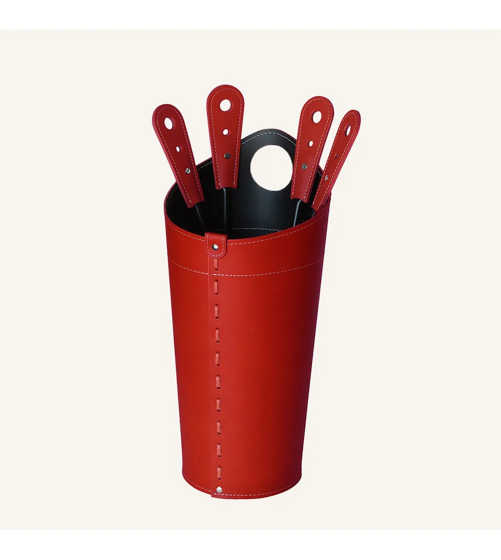 Set Nilar Fireplace Tool Container With Tools - Limac Design