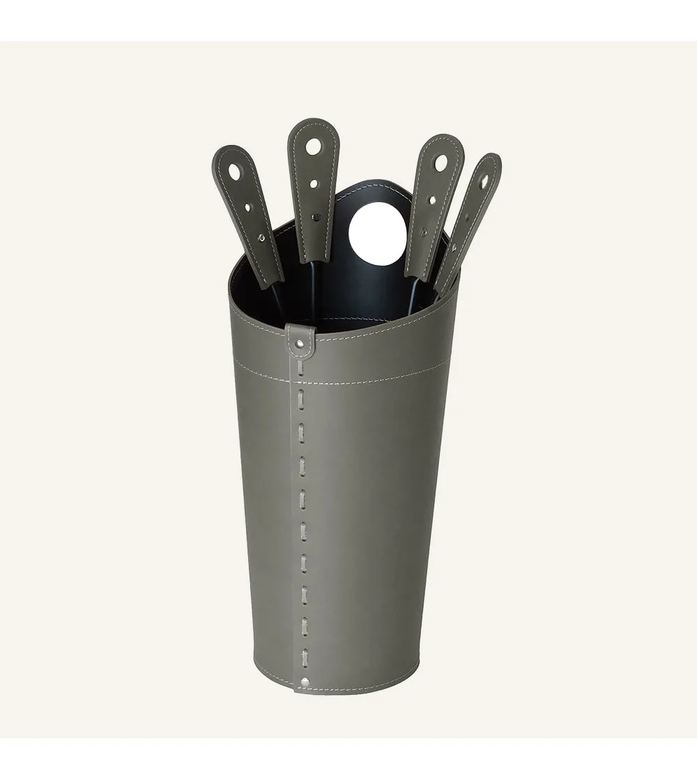 Set Nilar Fireplace Tool Container With Tools - Limac Design