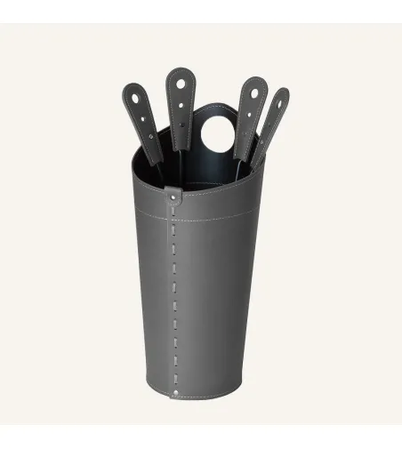 Juego Contenedor Herramientas Chimenea Con Herramientas Nilar - Limac Design