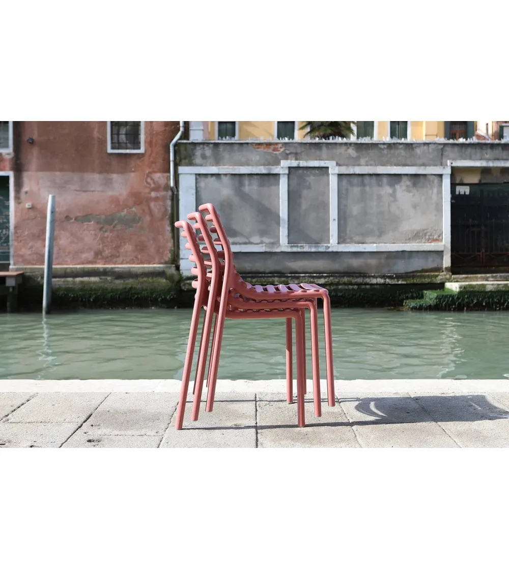 Lot 6 Chaises Doga Bistrot - Nardi