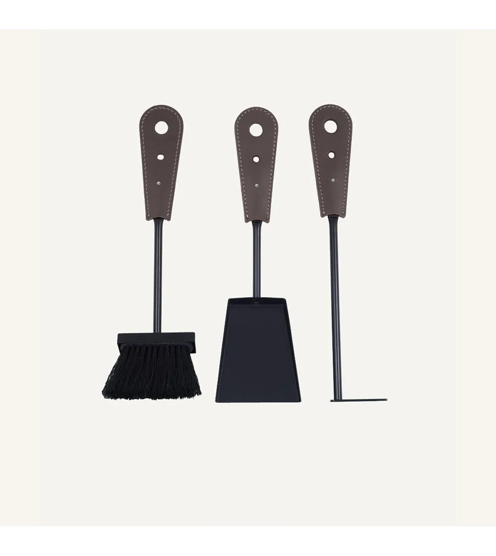Set Ambly Fireplace Tool Container...