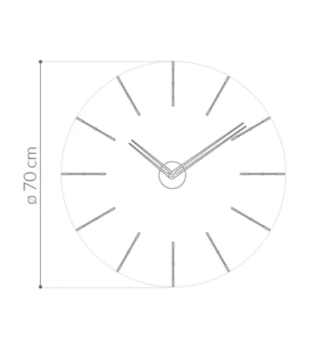 Nomon - Mini Merlin T Wanduhr