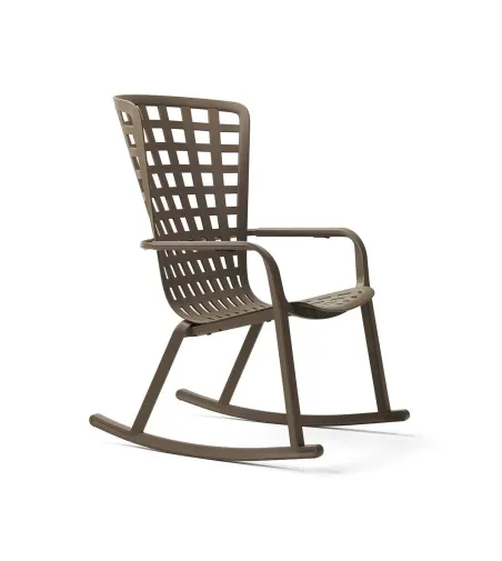 Set 4 Poltrone Folio Rocking - Nardi