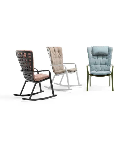 Nardi - Set 4  Folio Rocking Sessel