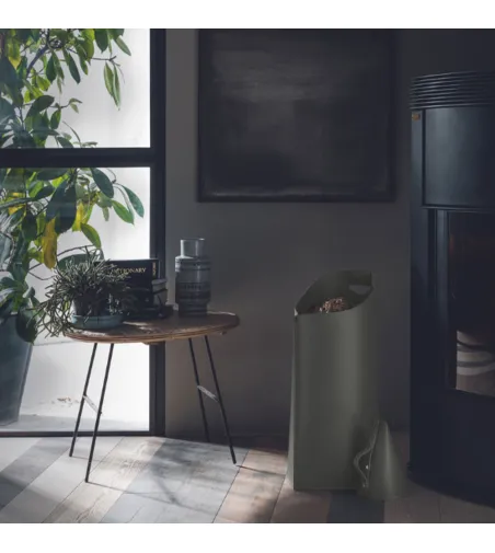 Contenitore Porta Pellet Con Paletta Sapir - Limac Design