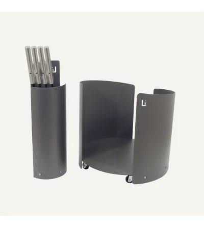Arcad Set For The Fireplace - Limac Design