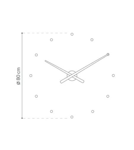 Nomon - OJ Wall Clock