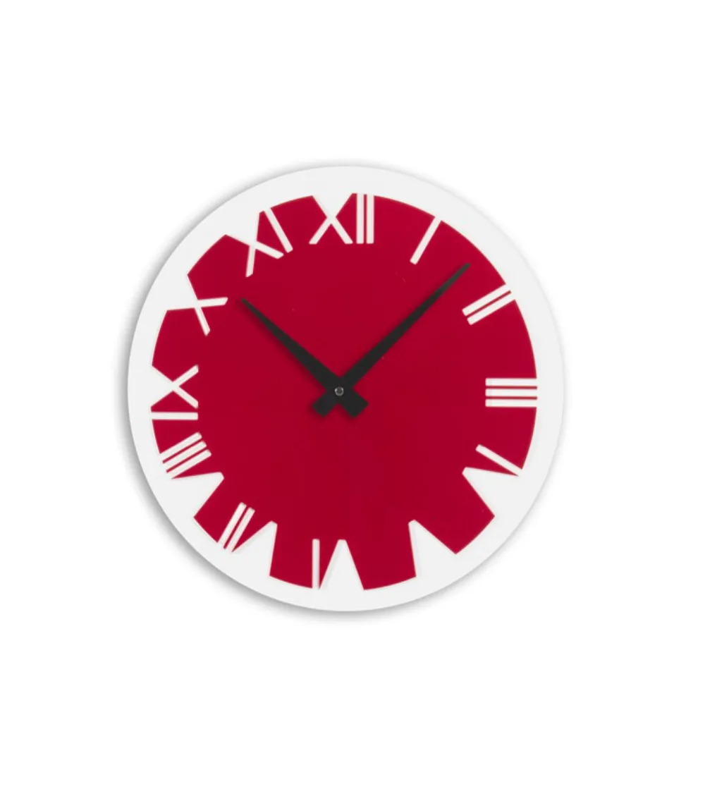 Aeternum Red Wall Clock - Iplex