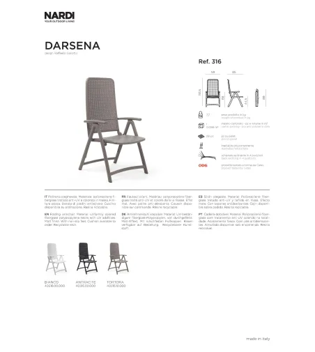 Nardi - Darsena Sessel
