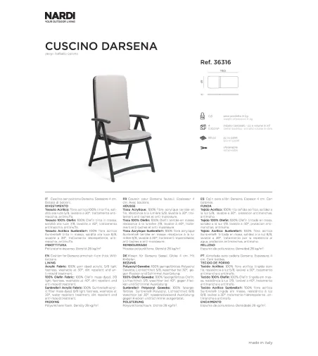 Nardi - Darsena Armchair