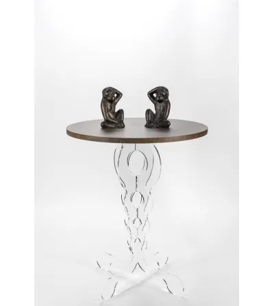 Arabesco Medium Habitat Corten Coffee Table - Iplex 2