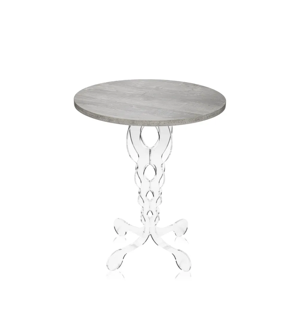 Table Basse Arabesco Medium Habitat Gris Atrium - Iplex