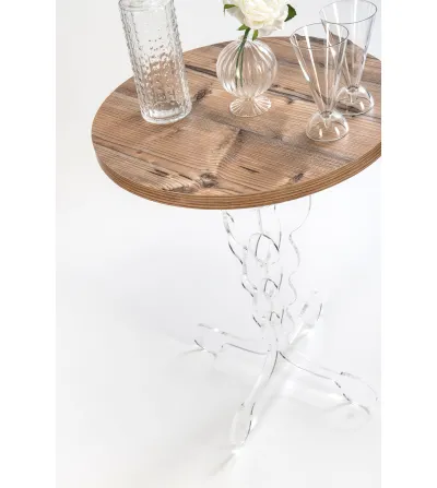 Arabesco Medium Oak Coffee Table - Iplex 2