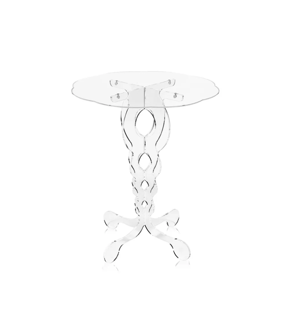 Arabesco Medium Clear Coffee Table - Iplex