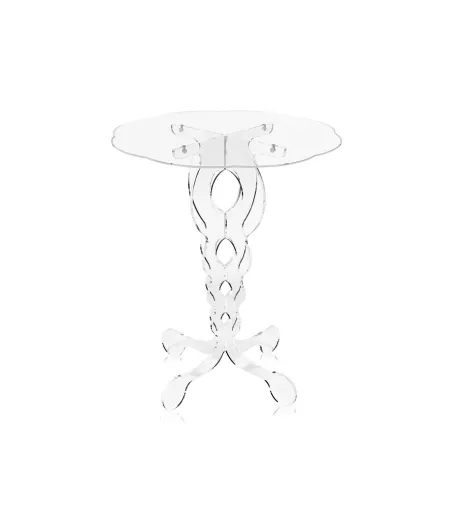 Table Basse Arabesco Medium Transparent - Iplex