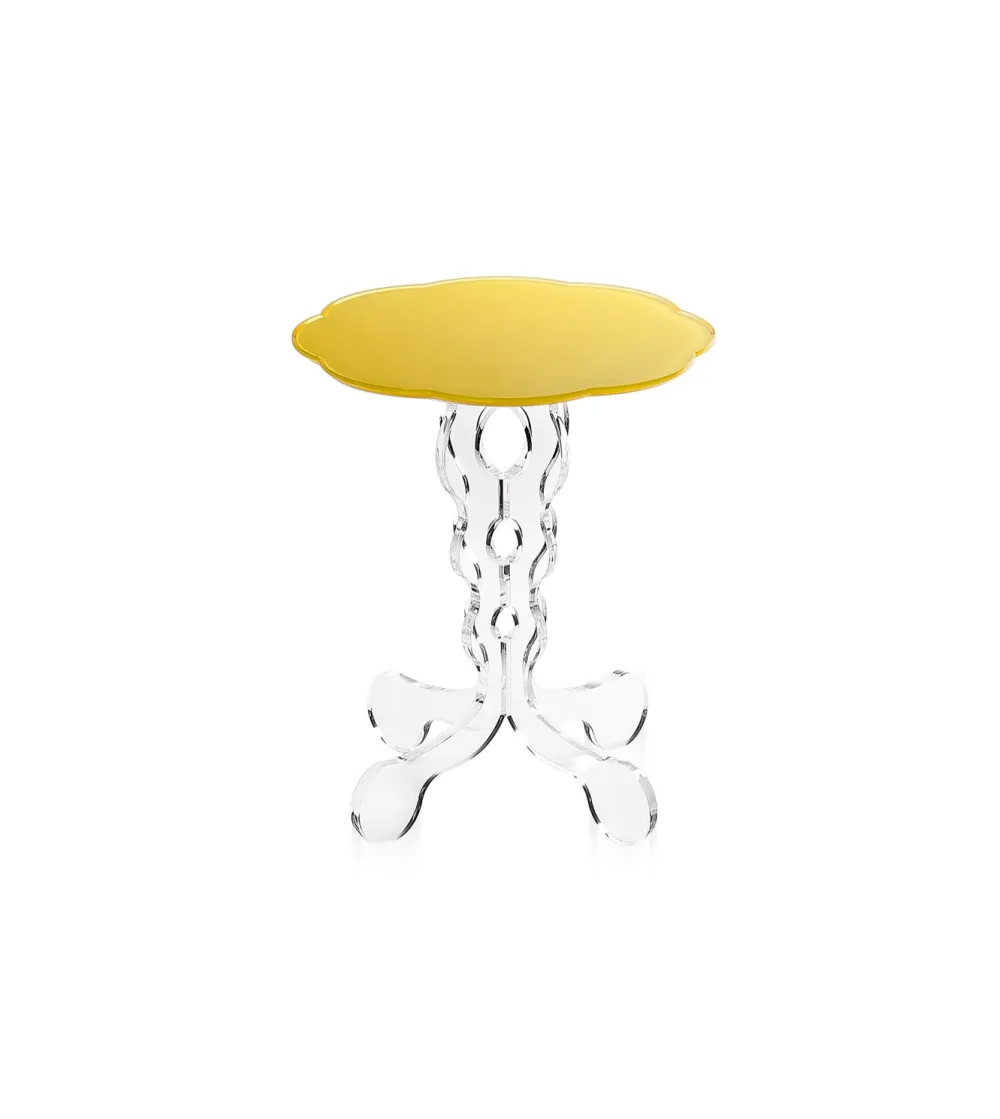 Arabesco Small Yellow Coffee Table - Iplex