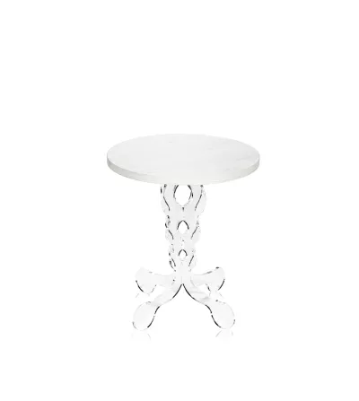 Arabesco Small Habitat White Coffee Table  - Iplex