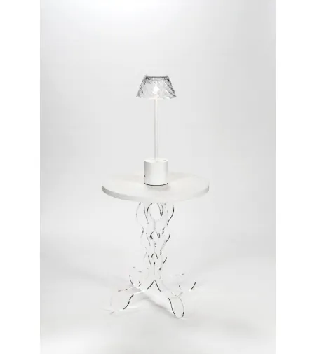 Table Basse Arabesco Small Habitat Blanche - Iplex