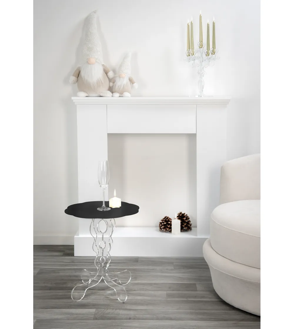 Mesita Arabesco Small Negra - Iplex