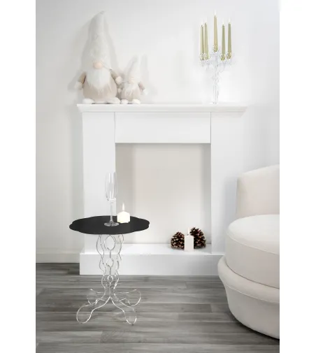 Mesita Arabesco Small Negra - Iplex